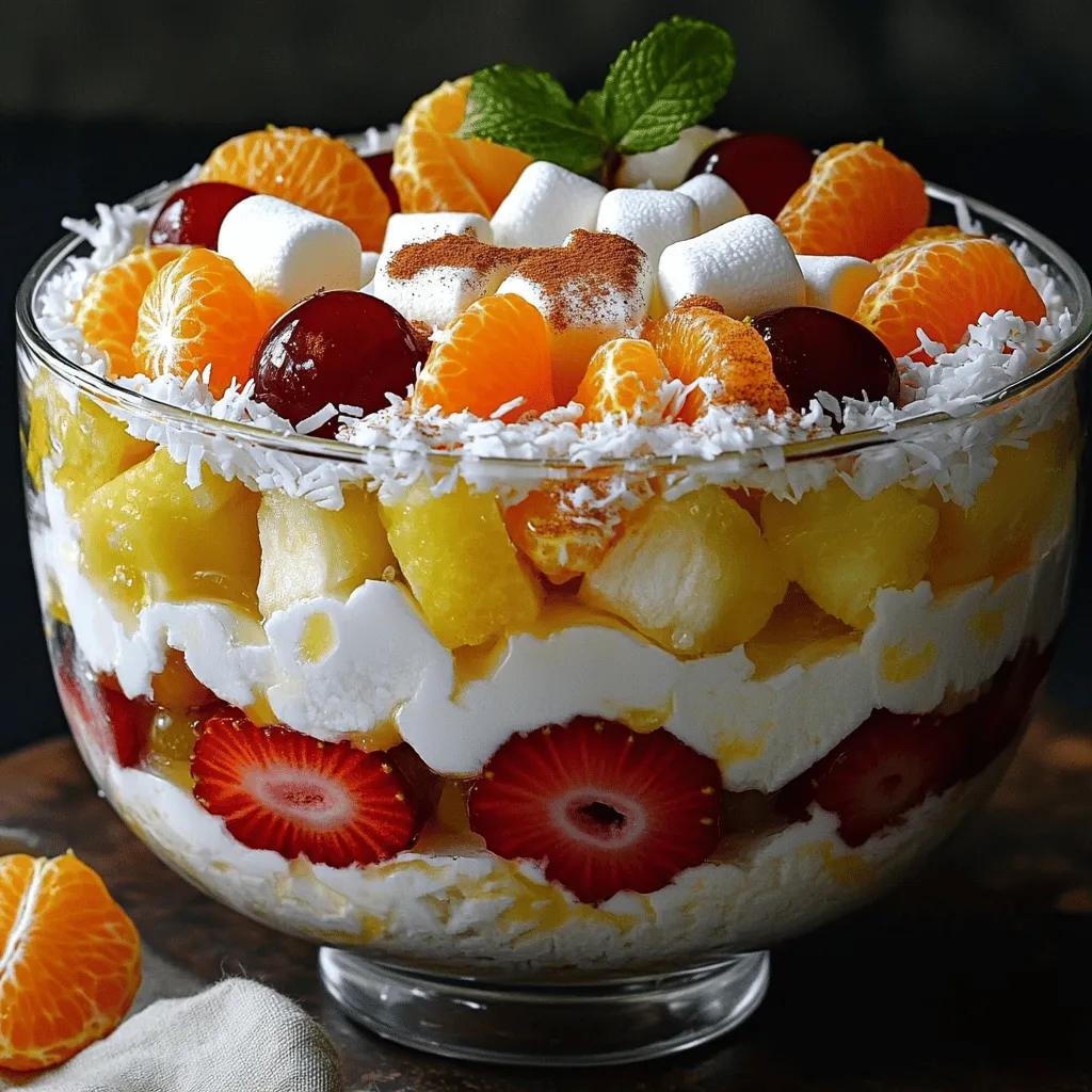 Ambrosia Salad Delightful and Easy to Make Recipe