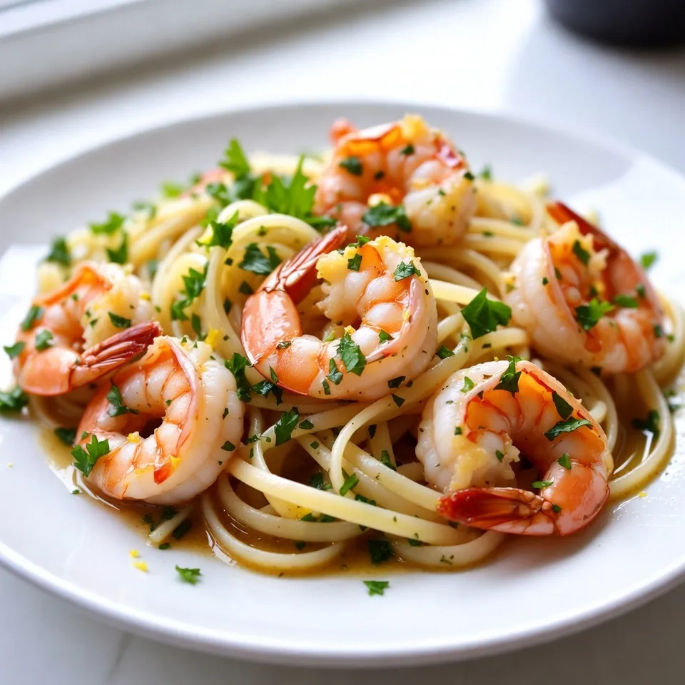 Garlic Butter Shrimp Scampi Flavorful Easy Recipe