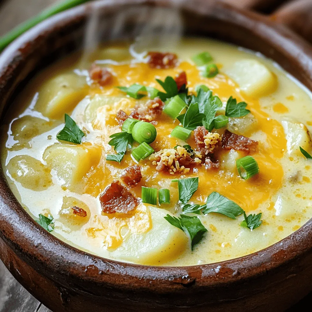 Loaded Baked Potato Soup (Slow Cooker) Cozy Delight