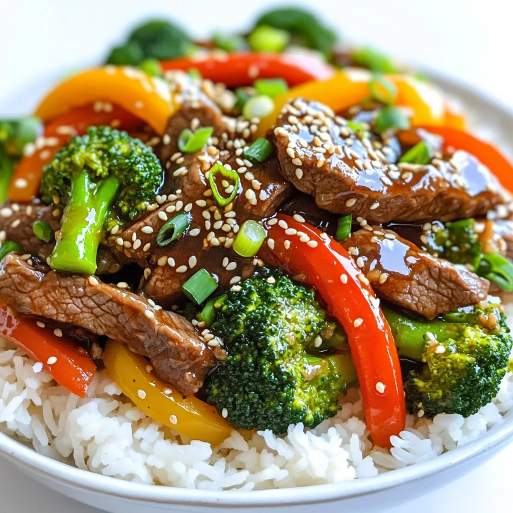 Teriyaki Beef Stir-Fry 15 Minutes Fast and Flavorful Meal