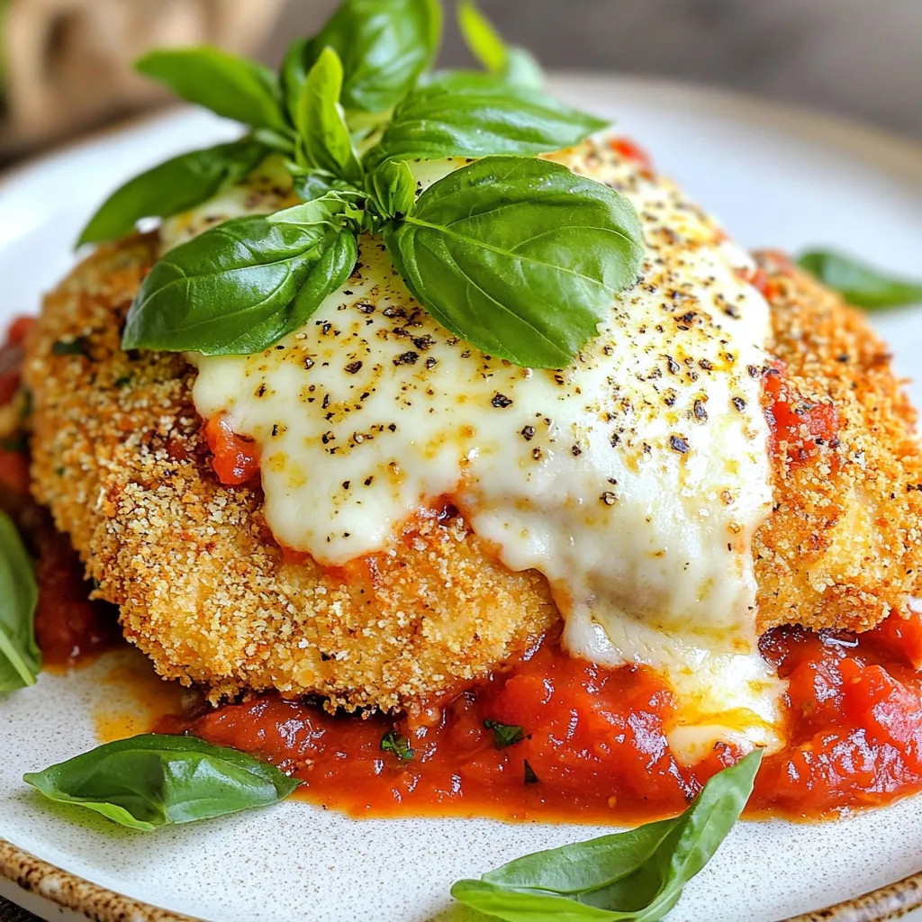 Crispy Chicken Parmesan Air Fryer Easy Dinner Recipe