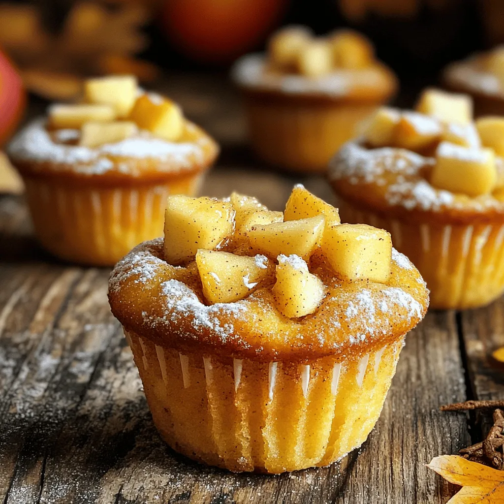 Savory Apple Cider Donut Muffins Delightful Treat