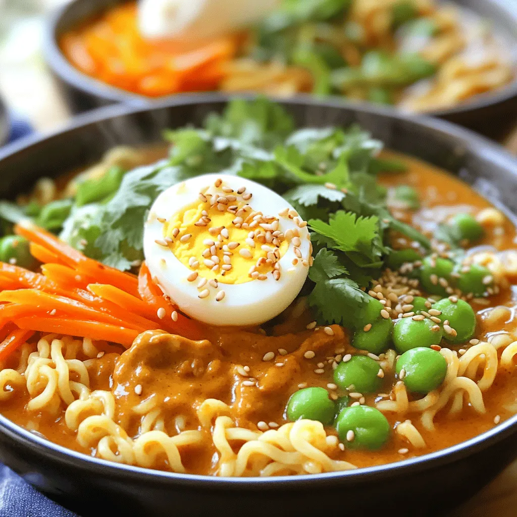 Chili Crisp Peanut Butter Ramen Tasty and Quick Meal