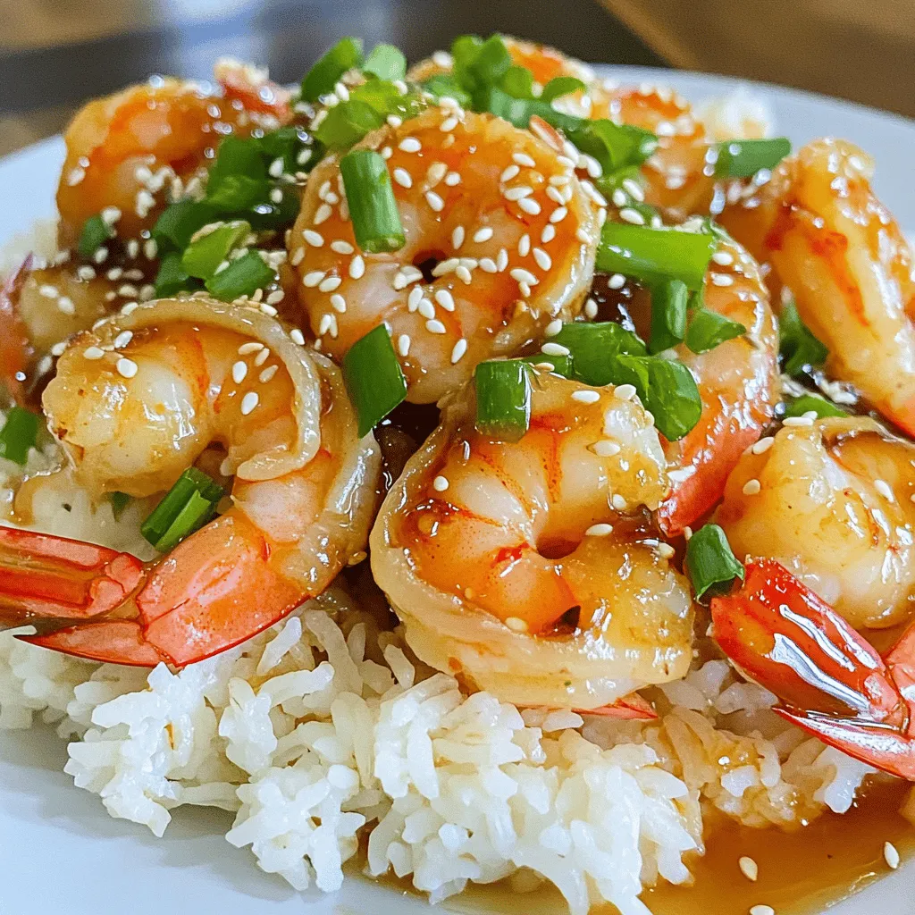 10 Minute Honey Garlic Shrimp Quick and Flavorful Dish