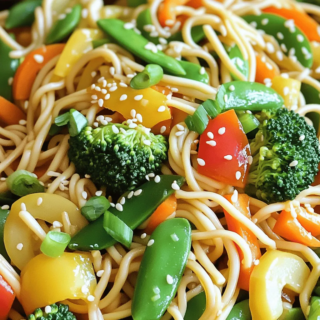 Vegetable Lo Mein Flavorful and Easy Recipe Guide