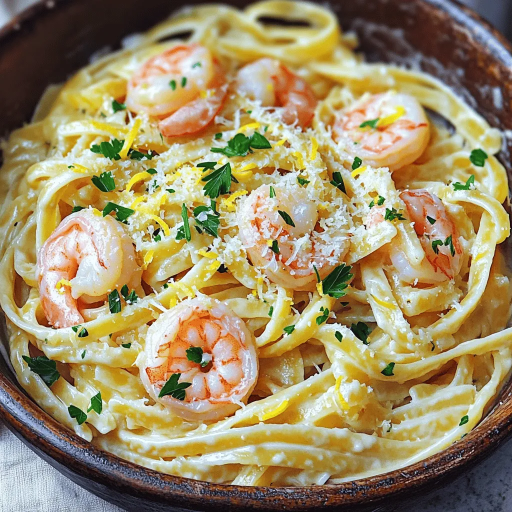 Savory Garlic Butter Shrimp Pasta Quick and Easy Meal