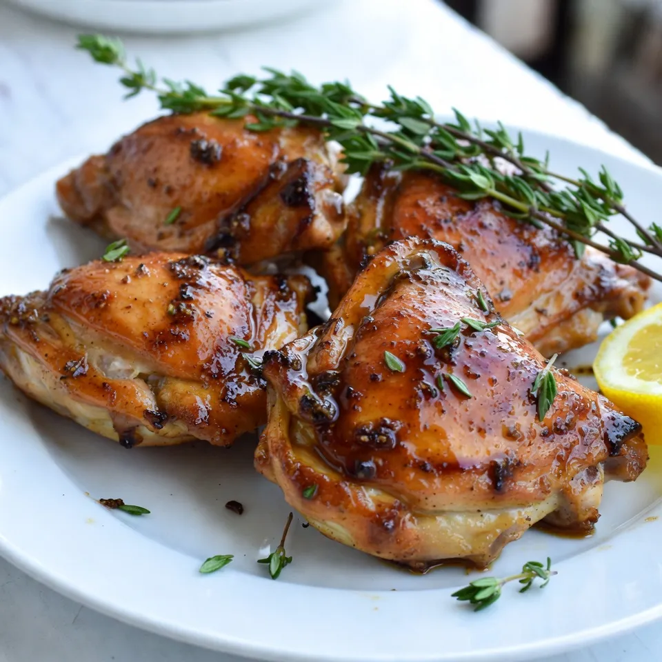 Maple Dijon Chicken Thighs Flavorful and Easy Dish