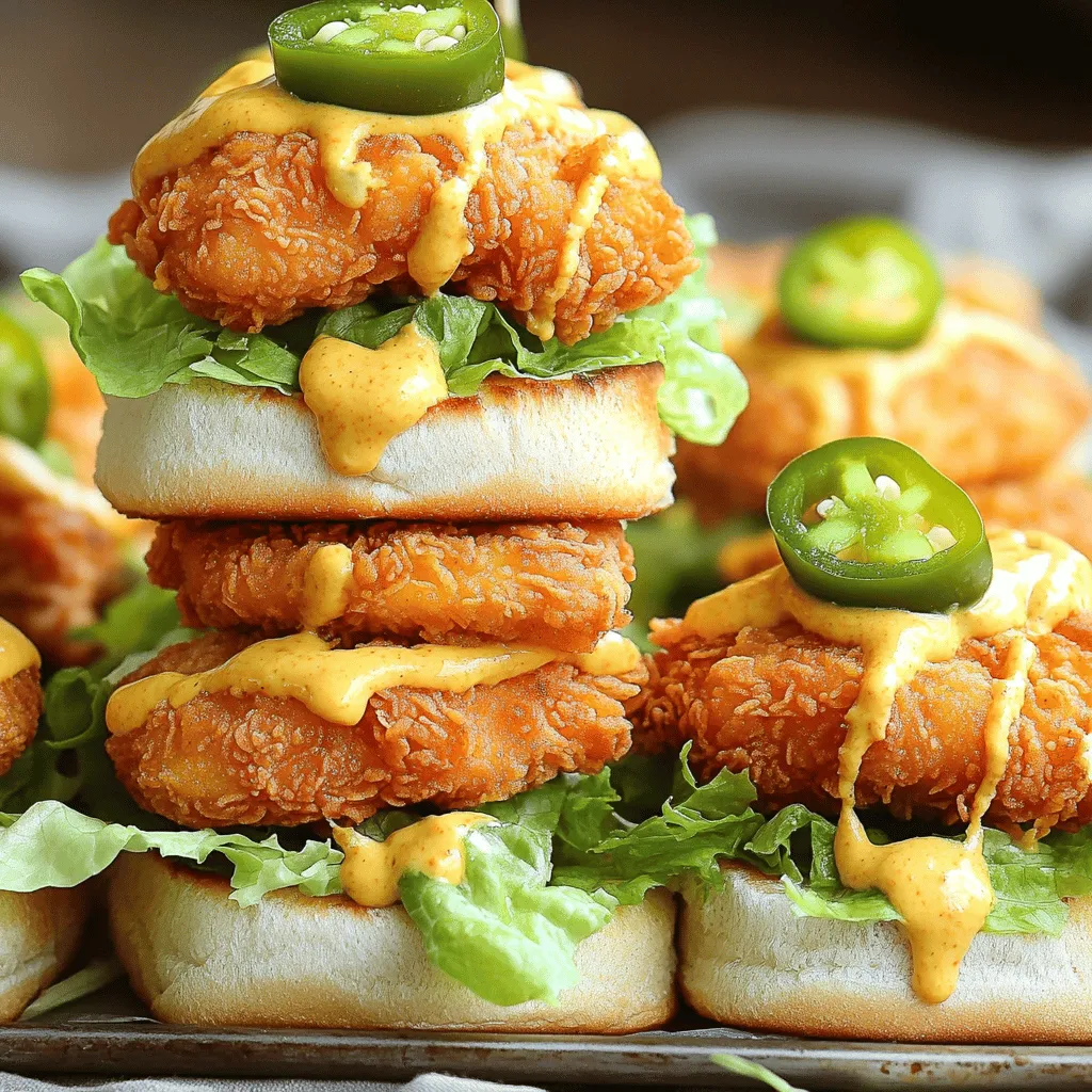 Bang Bang Chicken Sliders Flavor-Packed Delight