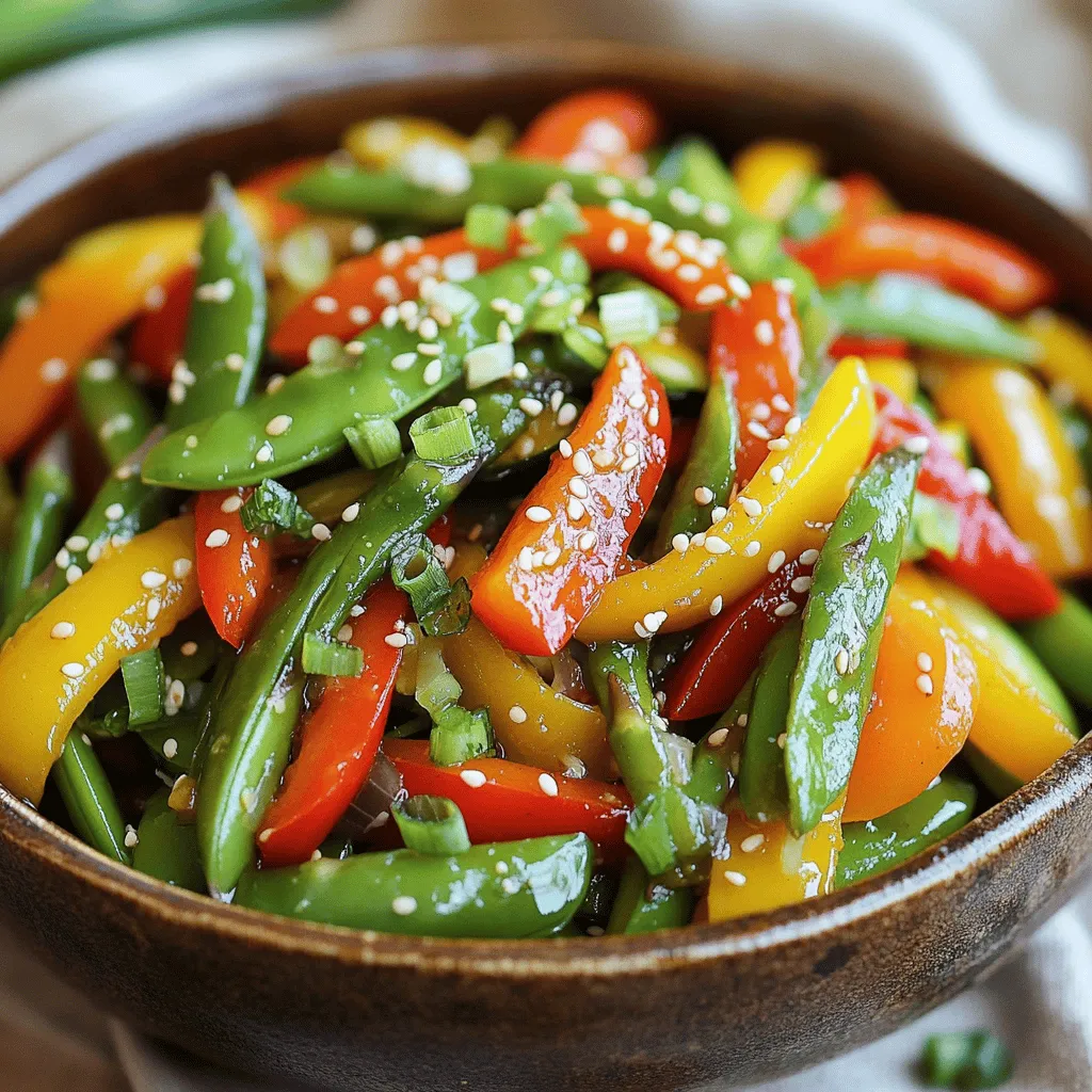 To make a delicious spring vegetable stir-fry, you will need fresh, colorful ingredients. This dish is quick and easy to prepare. Here’s the list of what you