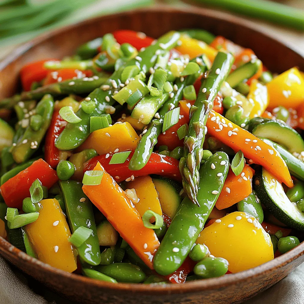 Spring Vegetable Stir-Fry Flavorful and Quick Meal