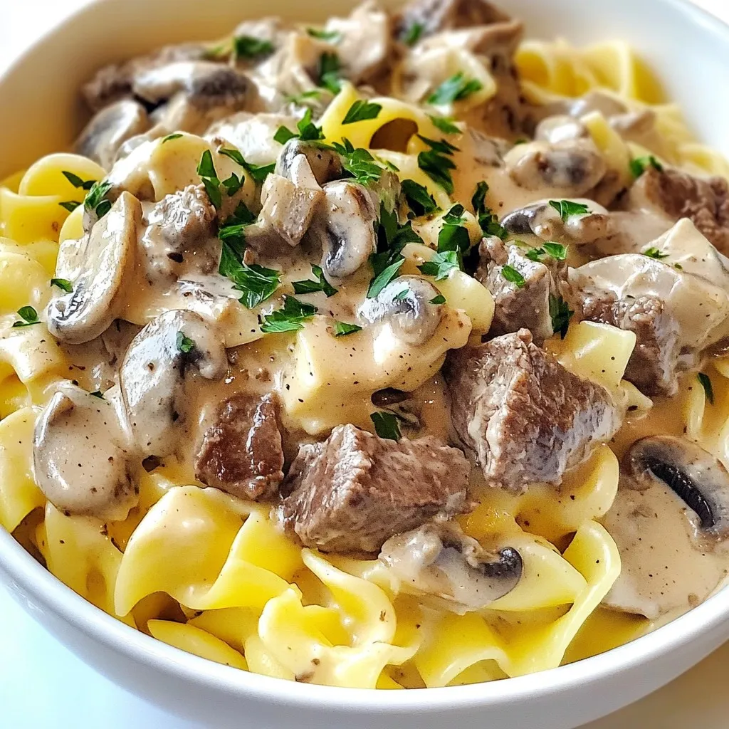Instant Pot Beef Stroganoff Flavorful and Quick Meal