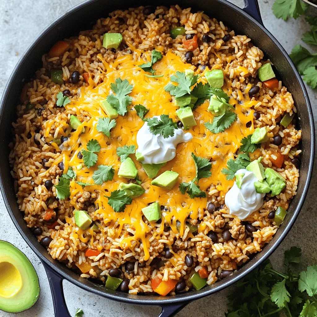 One-Pot Taco Rice Flavorful and Simple Dinner Delight