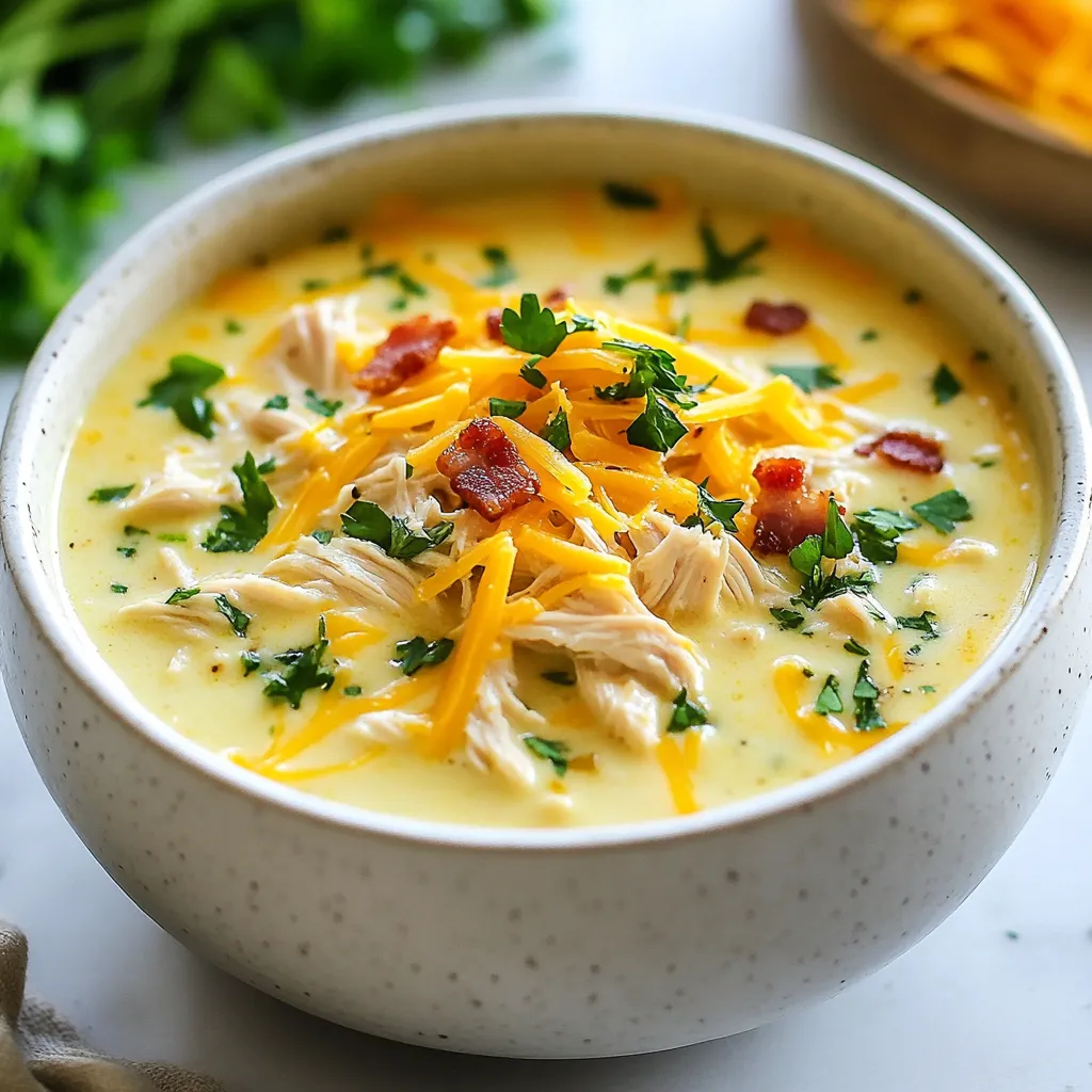 Low Carb Crack Chicken Soup Creamy and Flavorful Meal