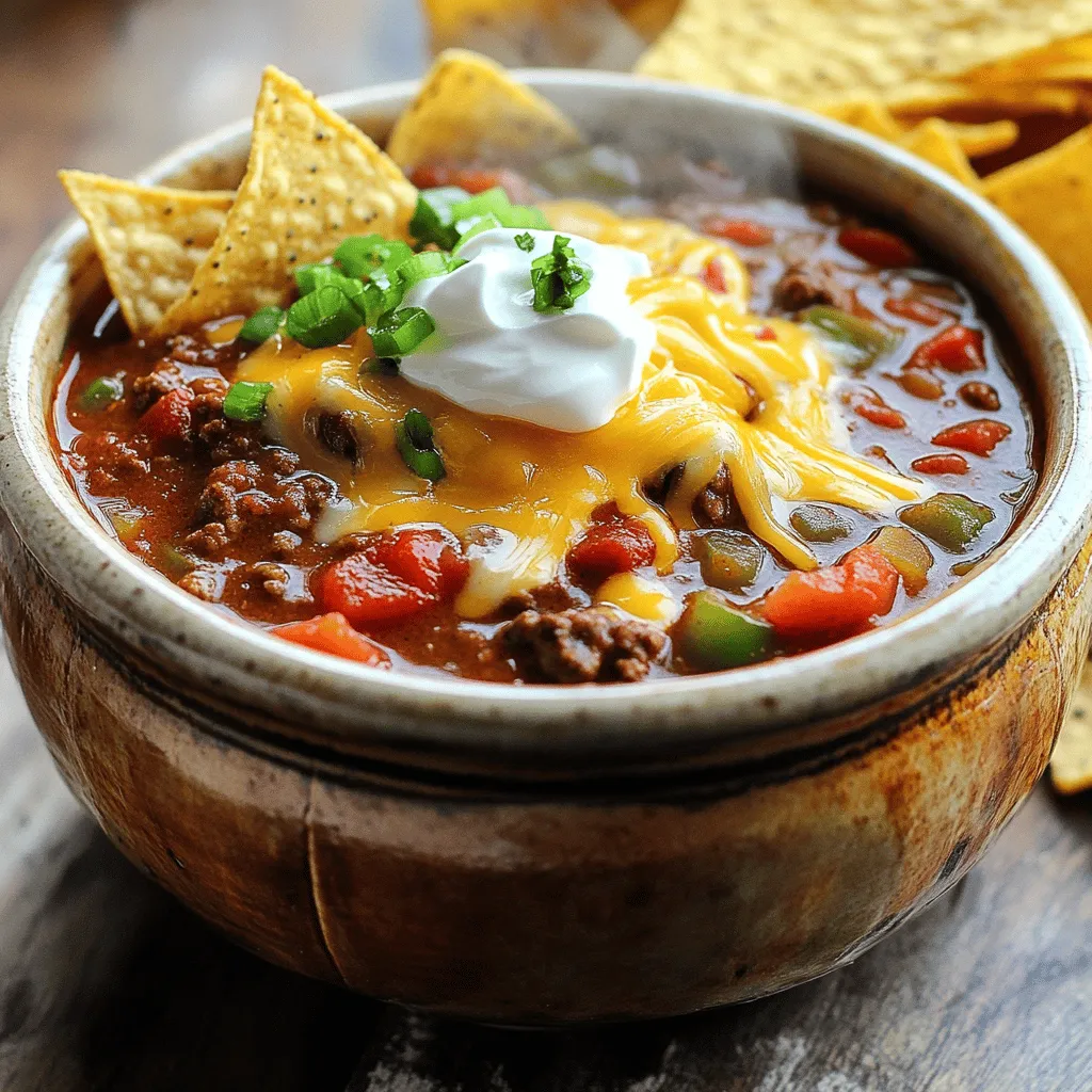 Classic Beef Chili Hearty Flavorful Comfort Dish