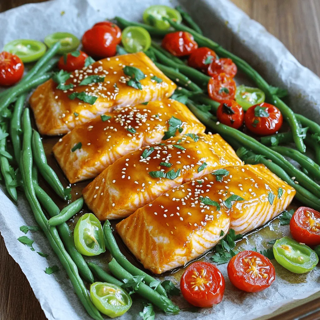 Sheet Pan Honey Garlic Salmon Easy and Flavorful Recipe