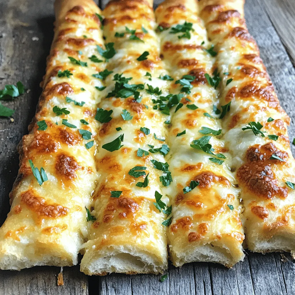 Cheesy Garlic Breadsticks Simple and Tasty Recipe
