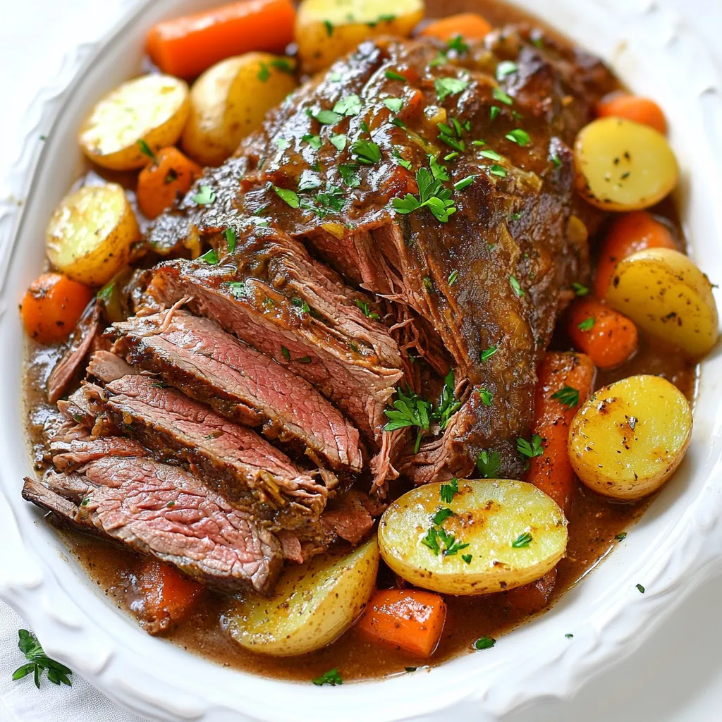 Best Ever Slow Cooker Pot Roast Recipe Simplified