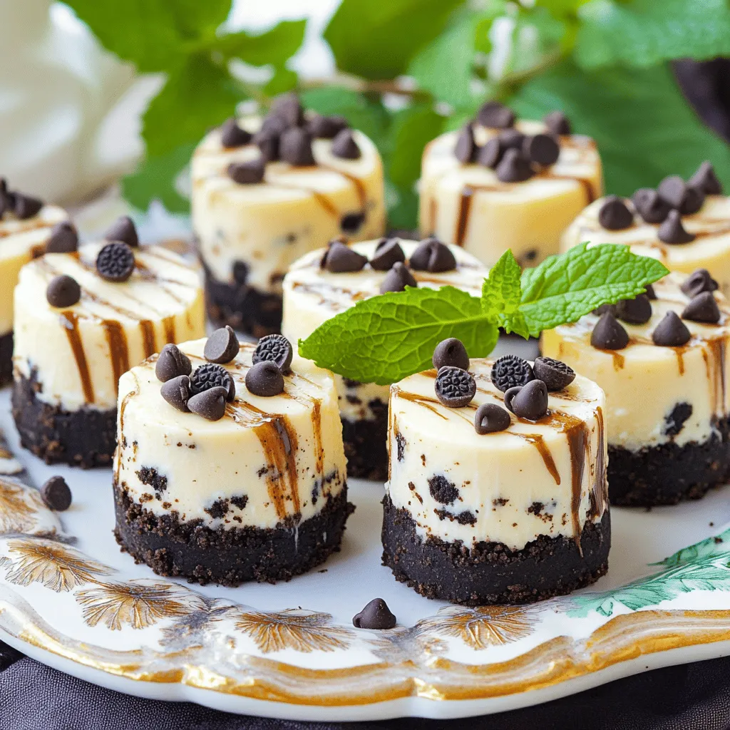 No-Bake Cookies and Cream Cheesecake Bites Delight