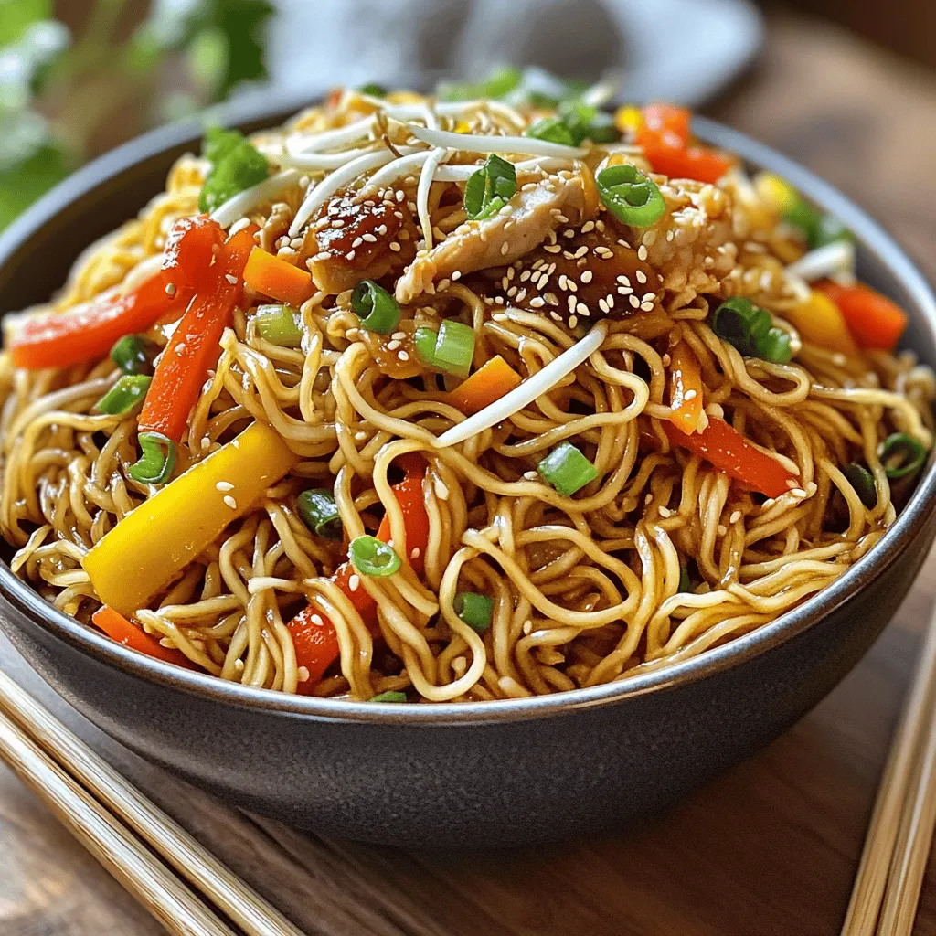 Savory Shanghai Fried Noodles Quick and Easy Recipe