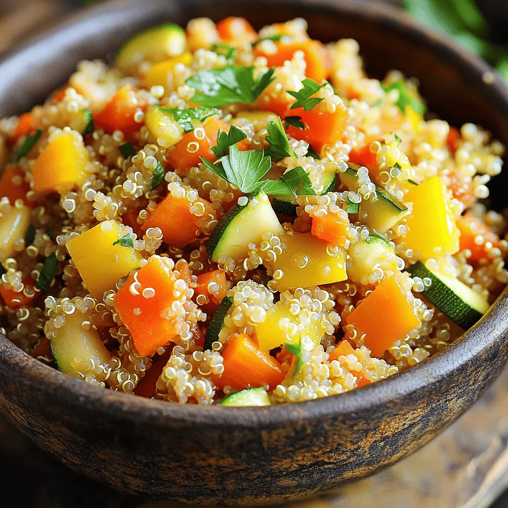 Quinoa Vegetable Pilaf Flavorful and Nutritious Dish