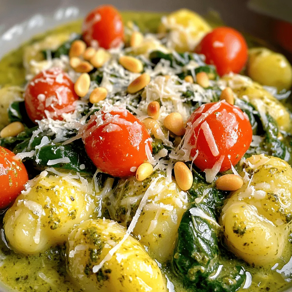 Creamy Pesto Gnocchi Flavorful and Easy Meal