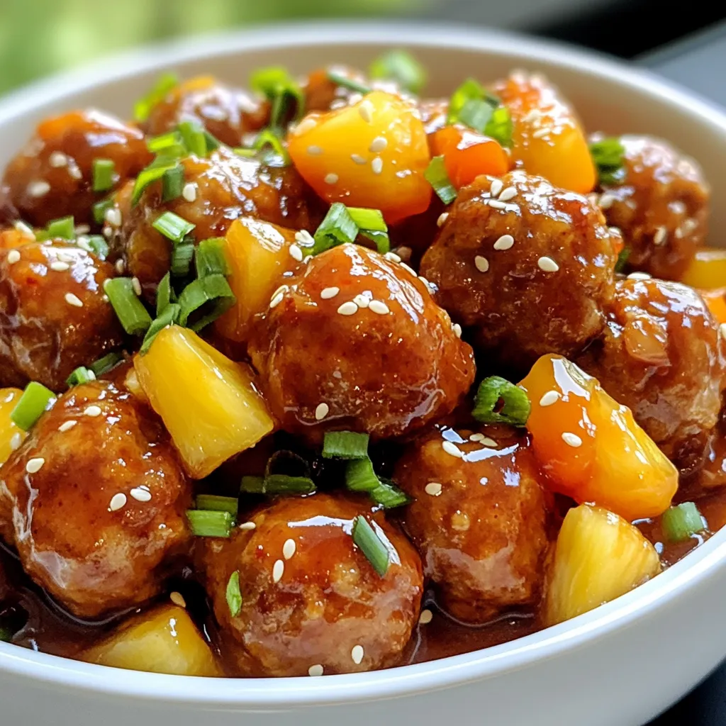 Sweet and Sour Meatballs Flavorful Family Favorite