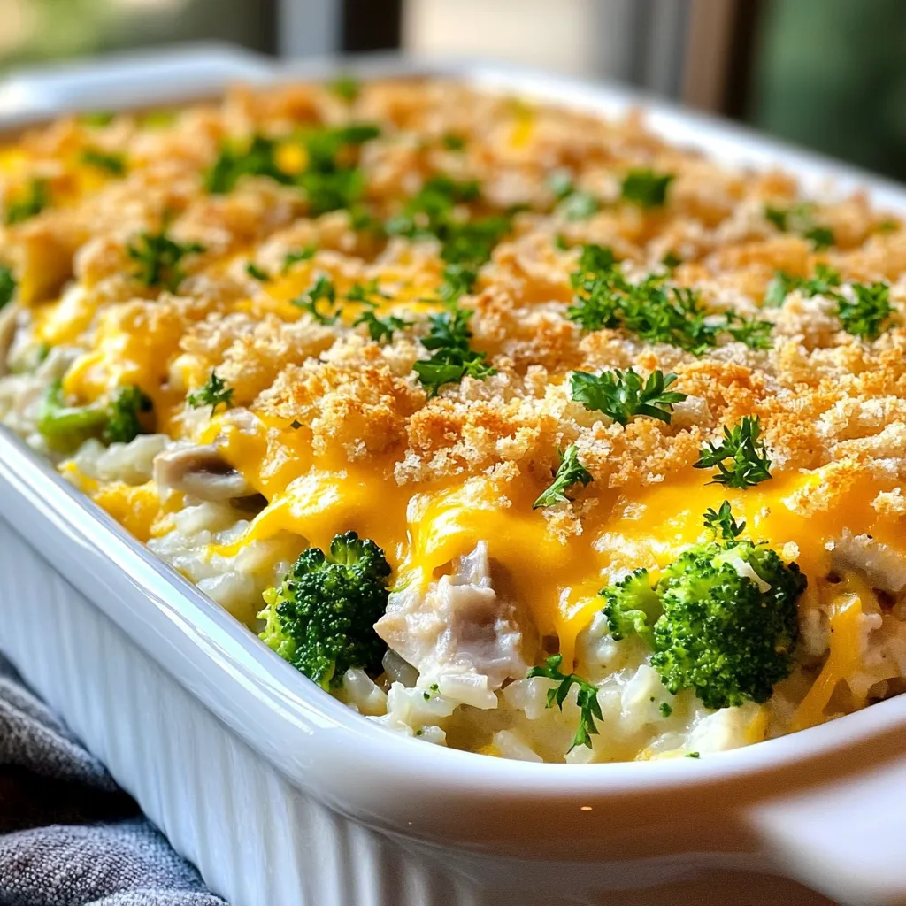 Savory Chicken and Rice Casserole Simple and Tasty
