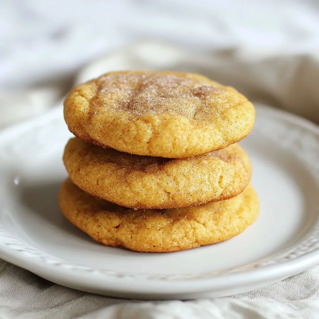 Pumpkin Spice Snickerdoodles Fluffy and Delicious Treat