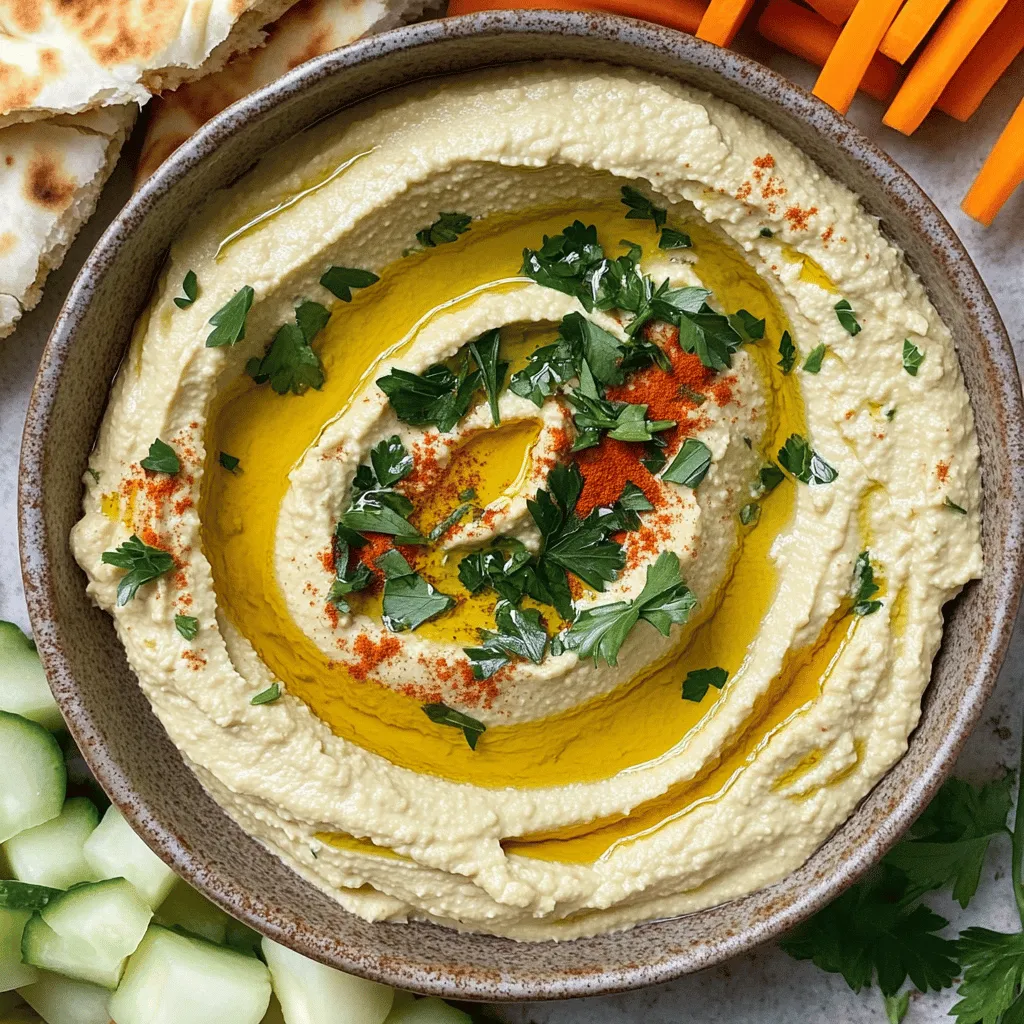 Classic Hummus Recipe Simple and Creamy Delight