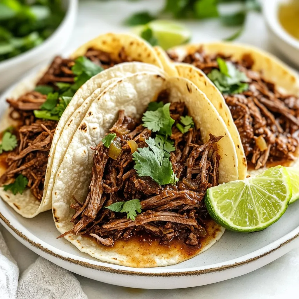 Instant Pot Beef Barbacoa Flavorful and Tender Meal