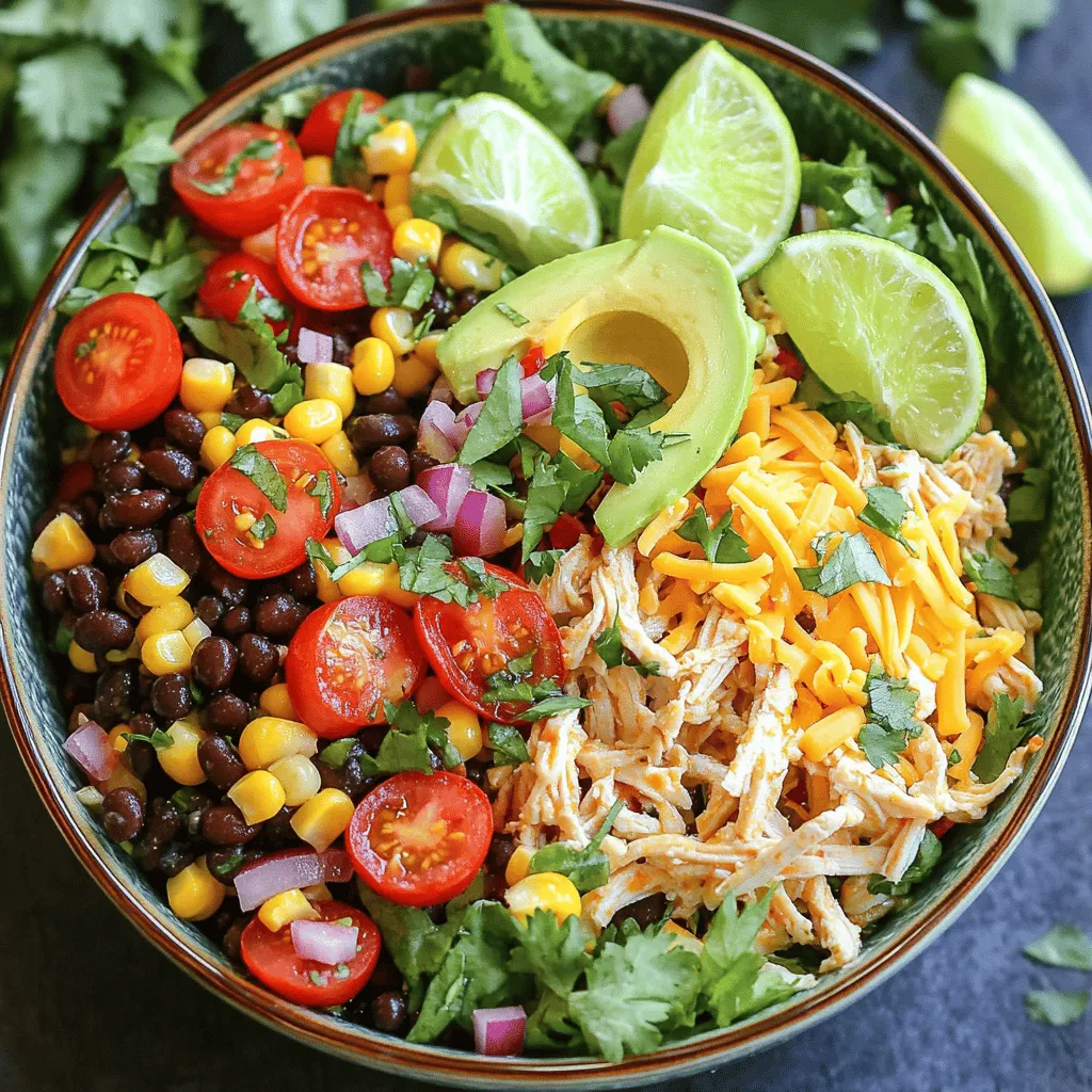 Savory Southwest Chicken Salad Quick and Easy Recipe
