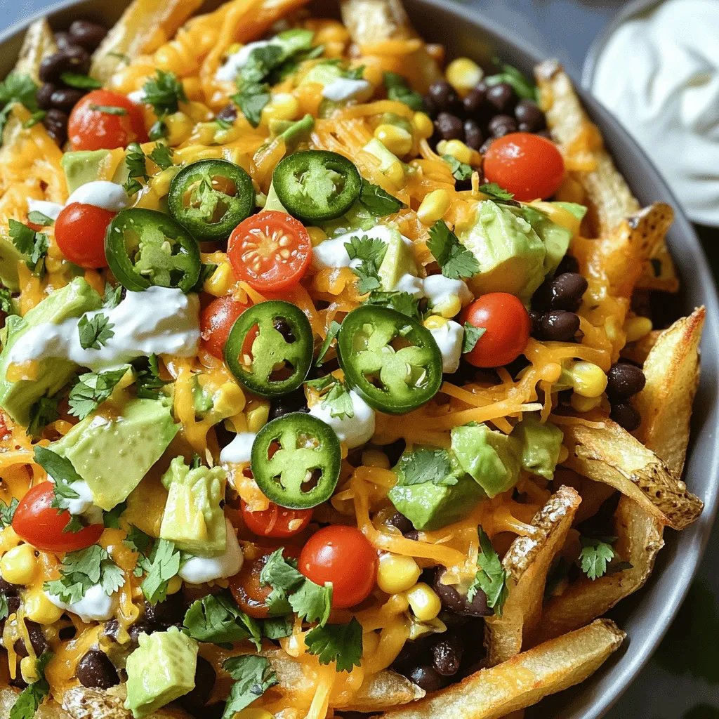 Vegan Loaded Nacho Fries Flavorful and Satisfying Treat