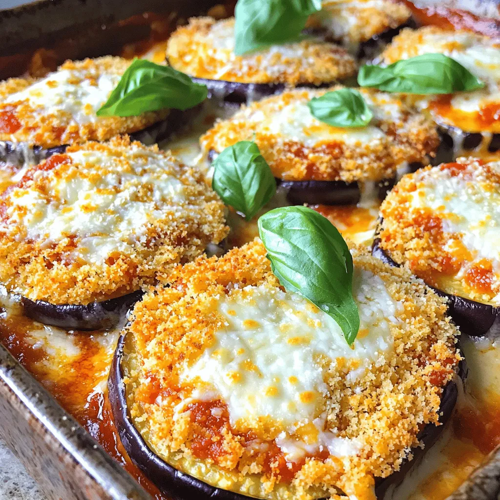 Baked Eggplant Parmesan Simple and Savory Delight
