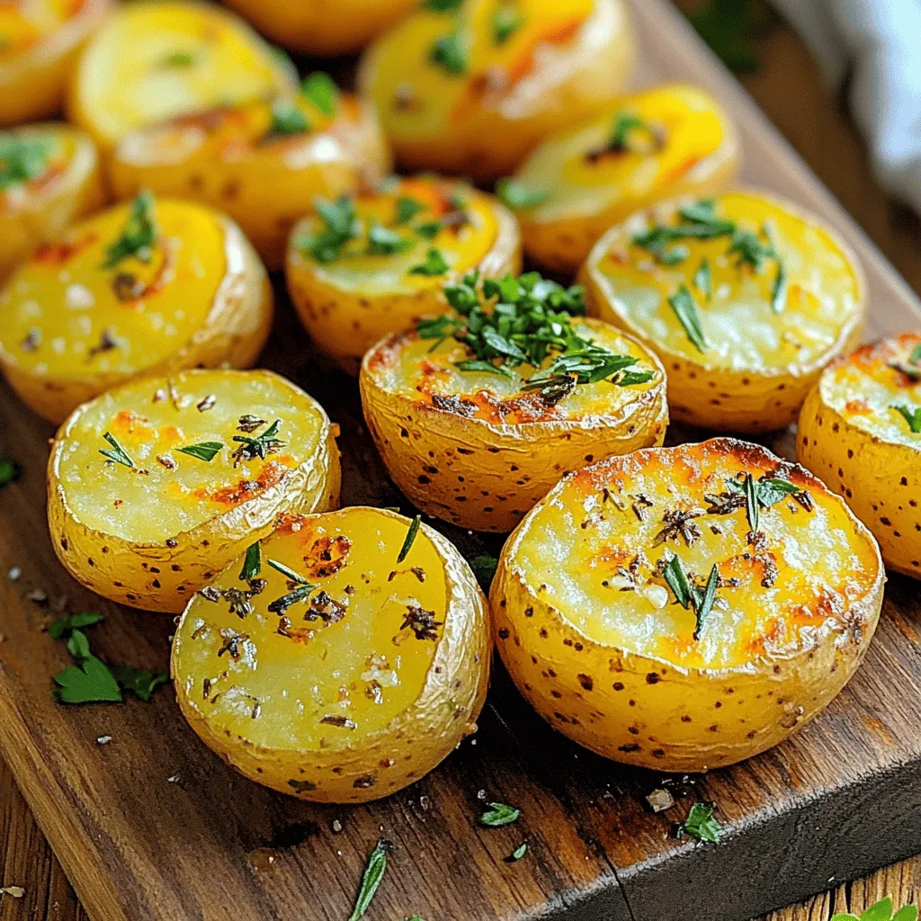 Garlic Herb Roasted Potatoes Simple and Tasty Dish