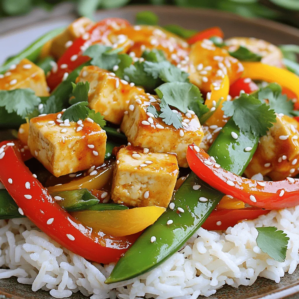 Sweet Chili Tofu Stir Fry Flavorful and Simple Dish