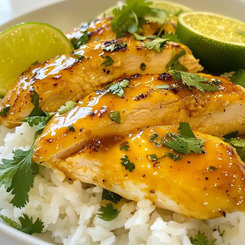 Maple Chicken with Coconut Rice Flavorful Dish Guide