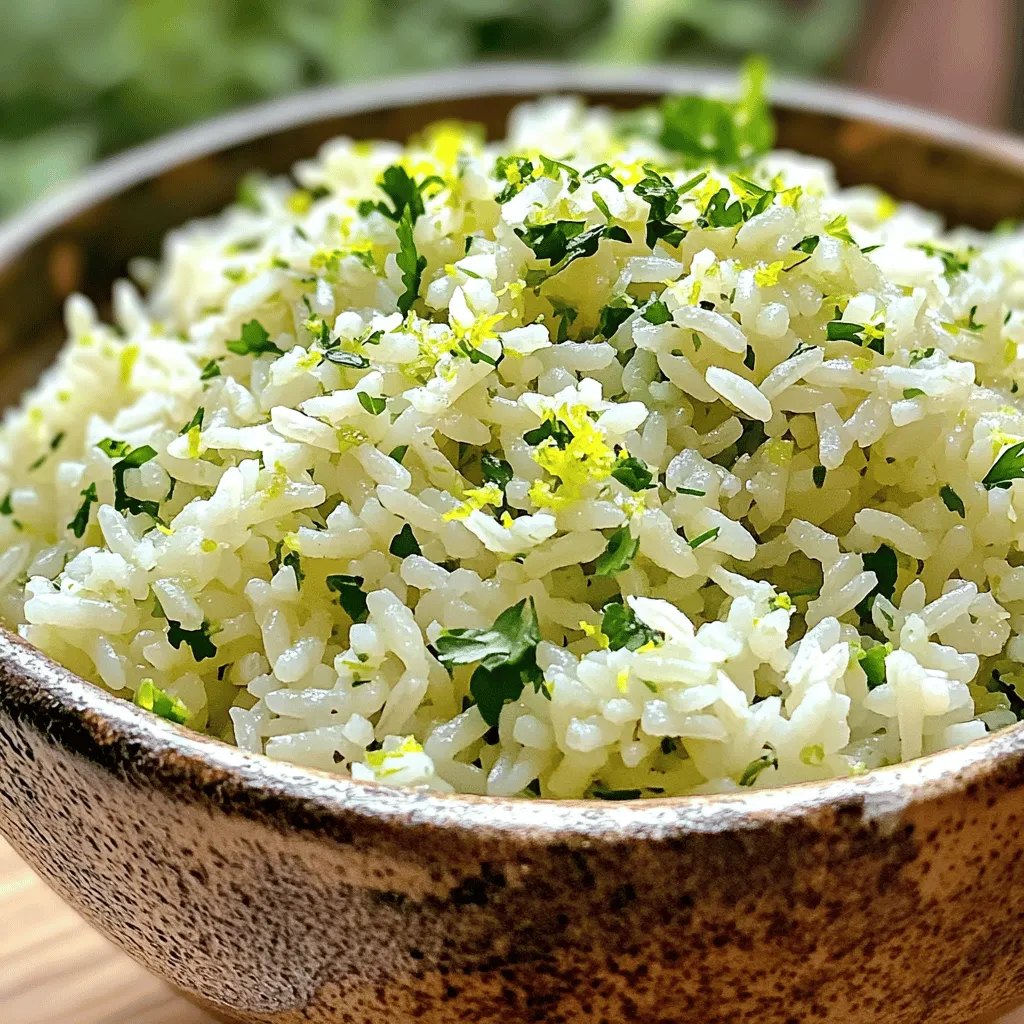 Cilantro Lime Rice Flavorful Side Dish Recipe