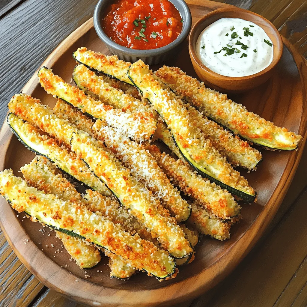 Crispy Parmesan Zucchini Fries Irresistibly Crunchy Snack