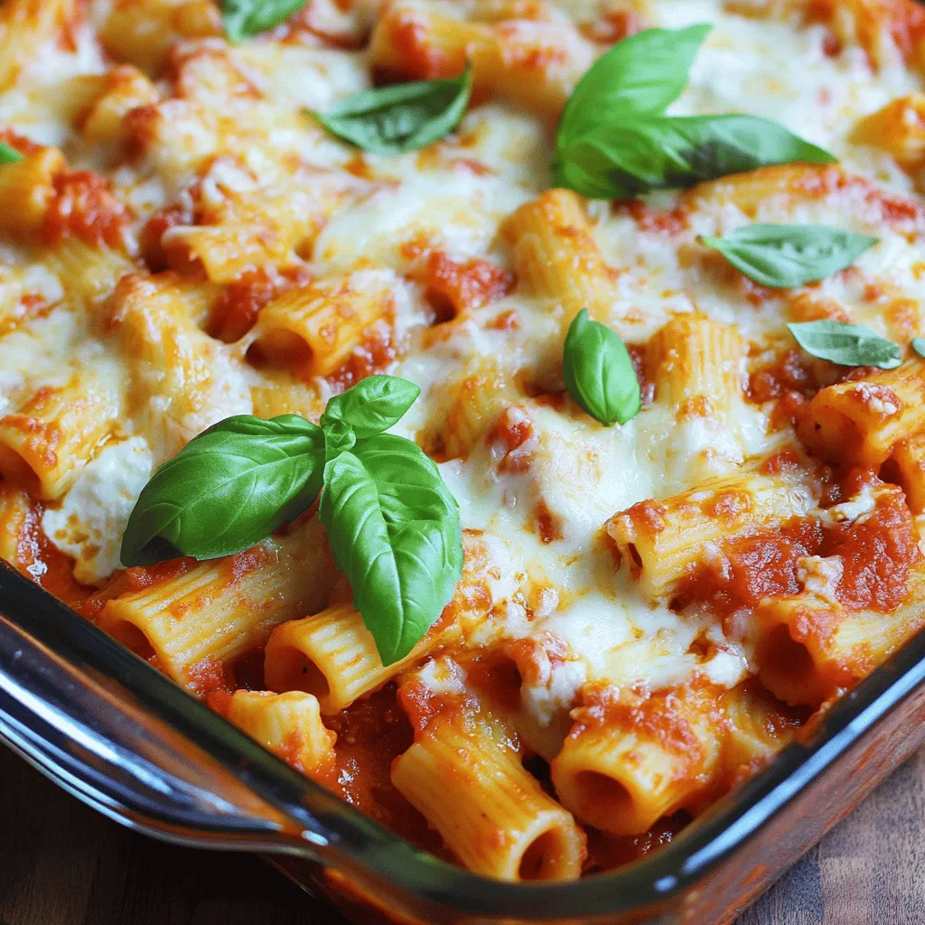 Easy Baked Ziti Simple Dinner for Every Occasion