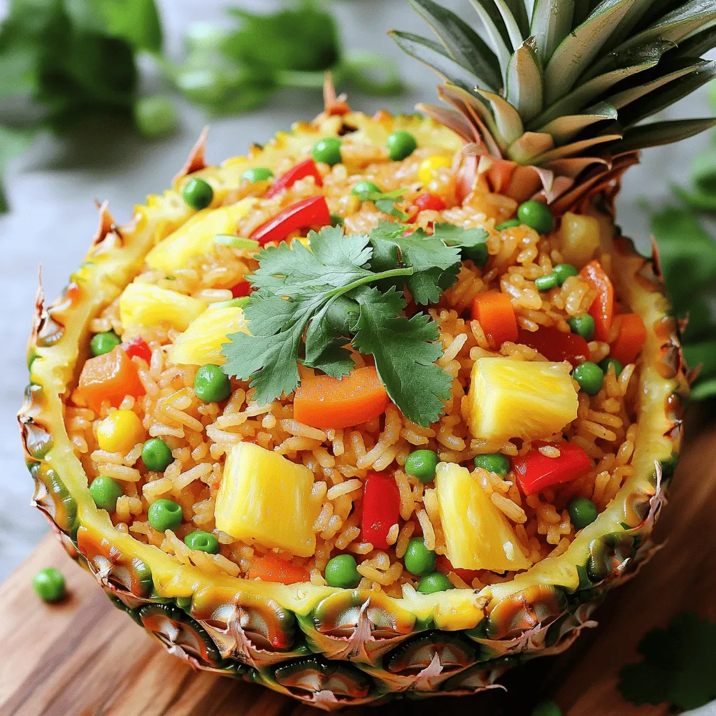 Easy Pineapple Fried Rice Flavorful and Quick Recipe