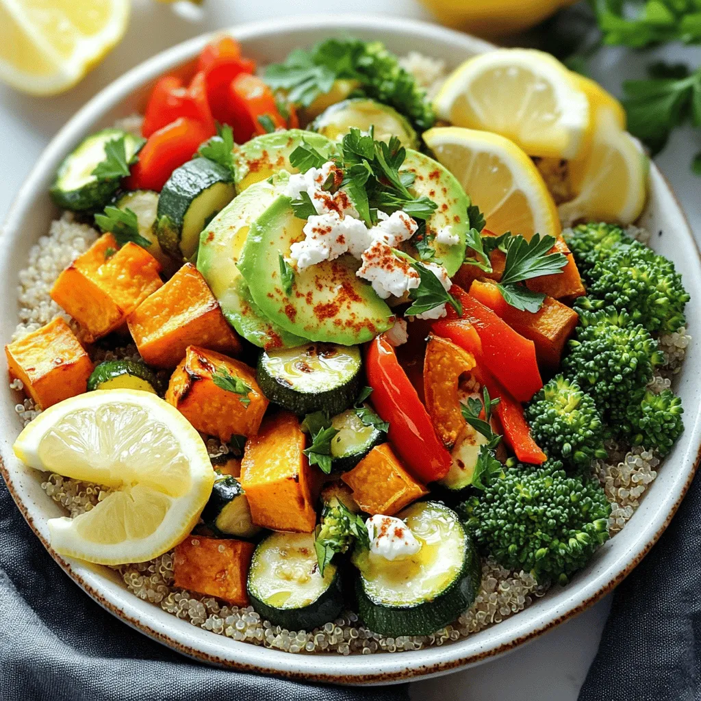 Roasted Veggie Power Bowl Packed with Flavorful Goodness