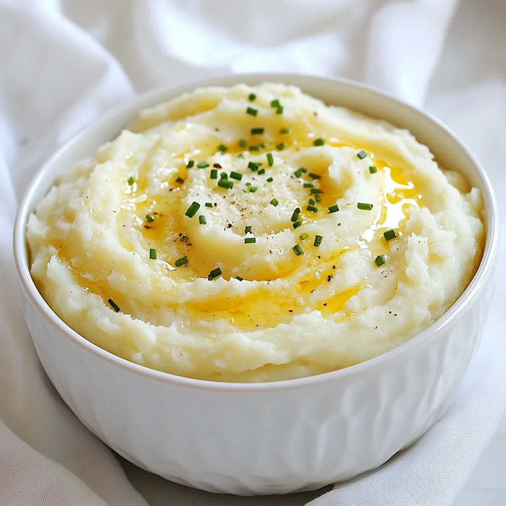 Creamy Garlic Mashed Potatoes Delightfully Simple Dish