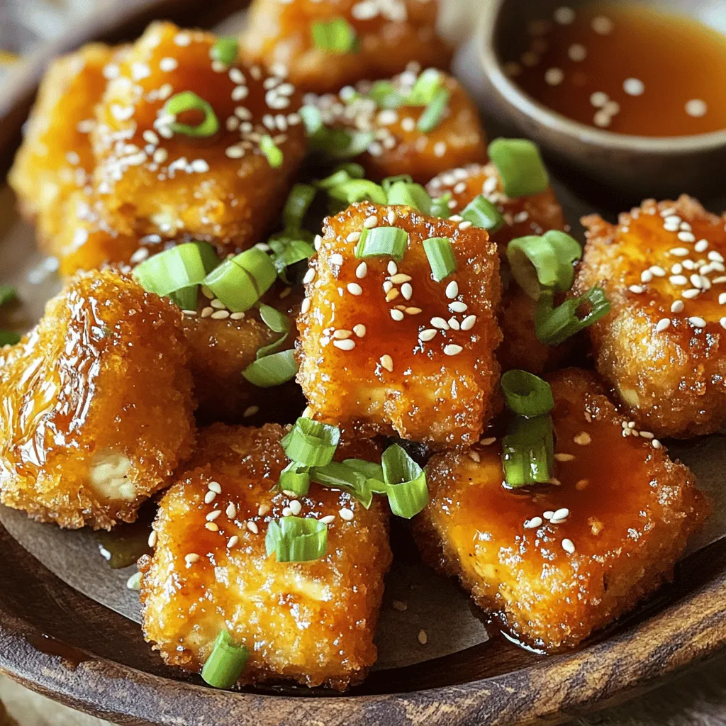 Honey Garlic Tofu Nuggets Flavorful and Easy Recipe