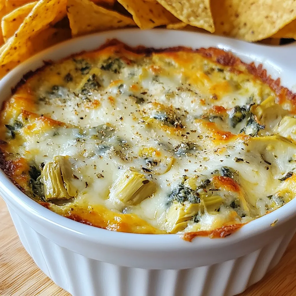 Creamy Spinach Artichoke Dip Tasty and Easy Recipe