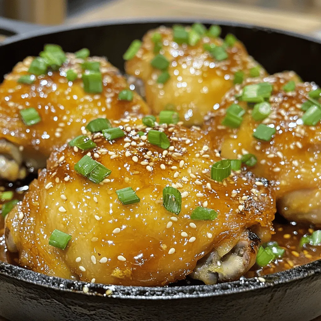 Honey Garlic Chicken Thighs Simple and Tasty Recipe