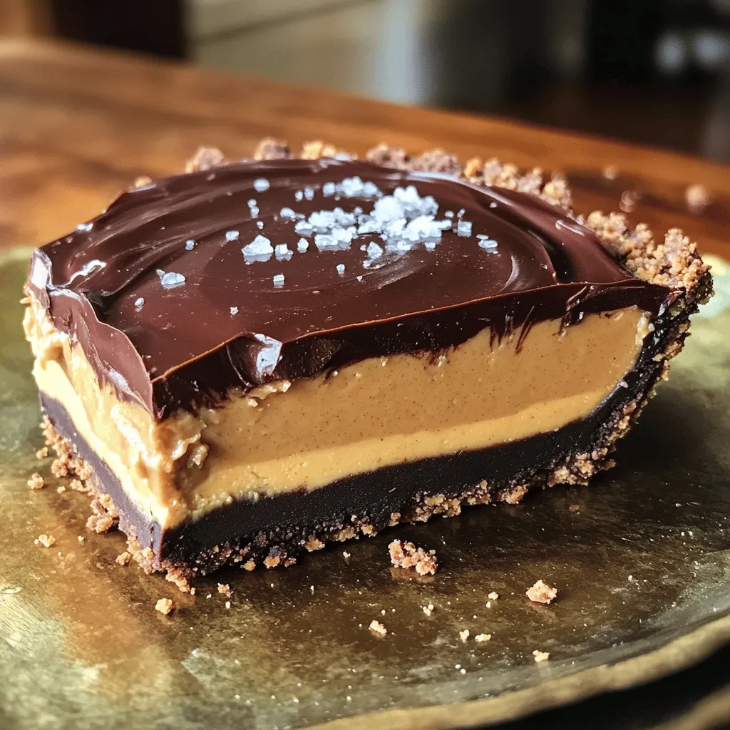 Vegan Peanut Butter Cup Pie Delectable Dessert Recipe