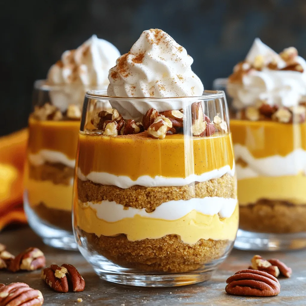 Pumpkin Cheesecake Parfaits Delightful Layered Treat