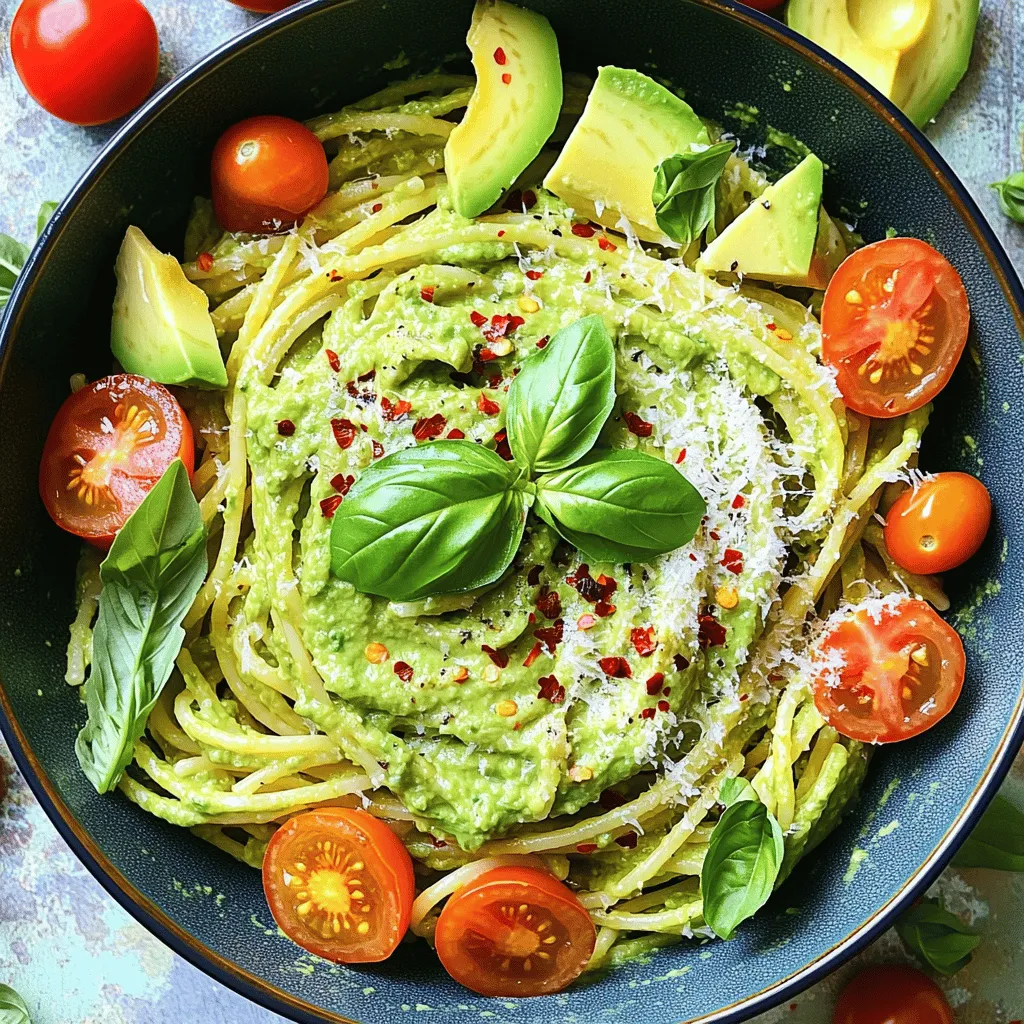 Creamy Avocado Pasta Simple Flavorful Delight