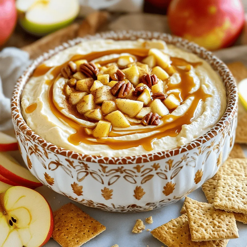 Caramel Apple Cheesecake Dip Easy and Delicious Treat