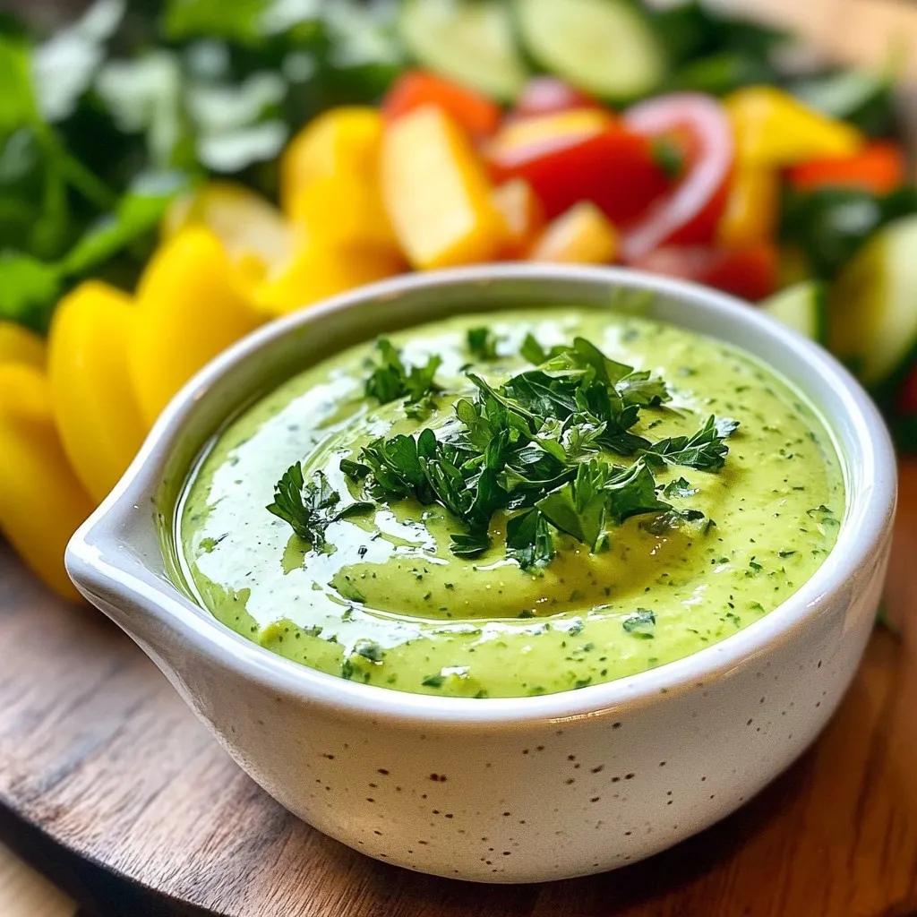 Creamy Avocado Ranch Dressing Easy and Flavorful Recipe